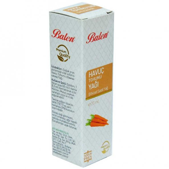 Havuç Tohumu Yağı 20 ML - 3