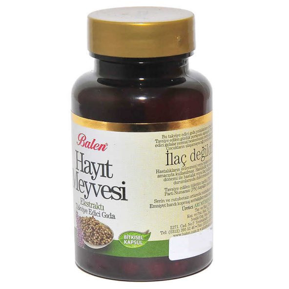Hayıt Meyvesi 60 Kapsül - 3