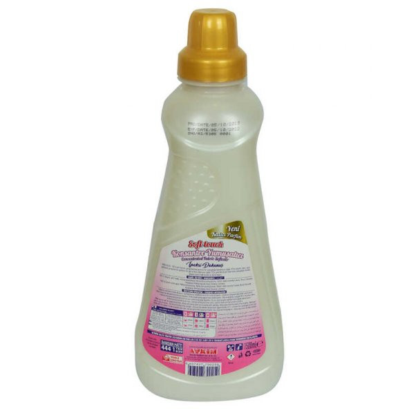 Soft Touch Konsantre Yumuşatıcı İpeksi Dokunuş Kalıcı Parfüm 60 Yıkama 1500 ML - 3