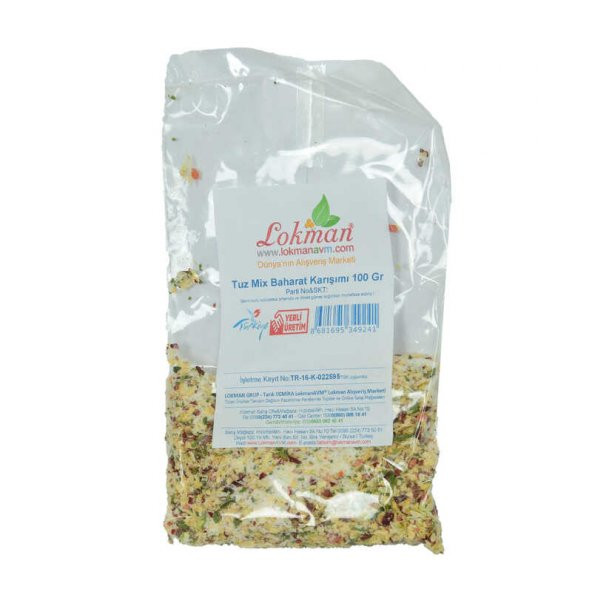Tuz Mix Baharat Karışımı 100 Gr Paket - 4