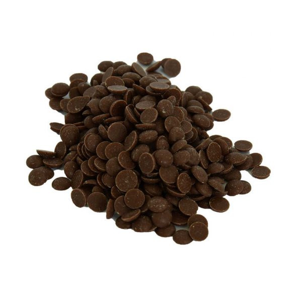 Sütlü Çikolata Eritmelik Drop Damla Pul Kuvertür 100 Gr Paket - 4