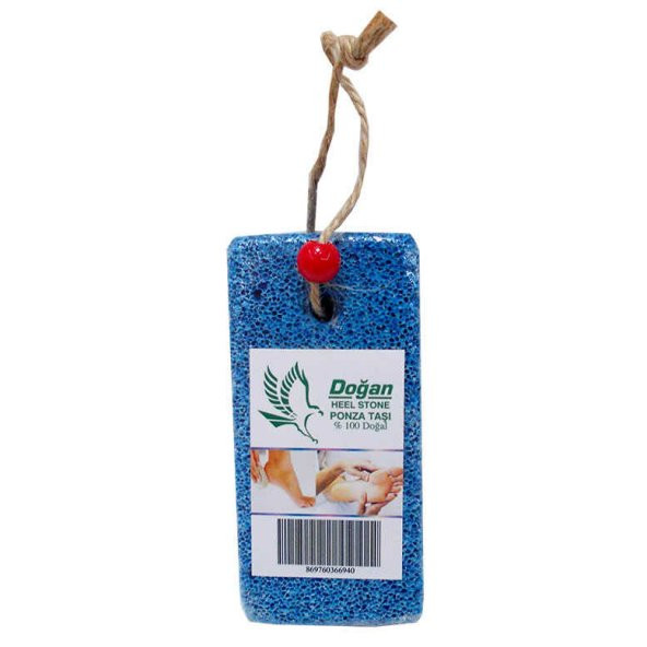 Topuk Taşı Ayak Topuk Törpüsü Ponza Taşı İpli Karışık Renk 1 Adet - 9