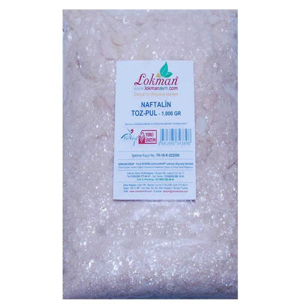 Naftalin Toz Pul 1000 Gr Pkt