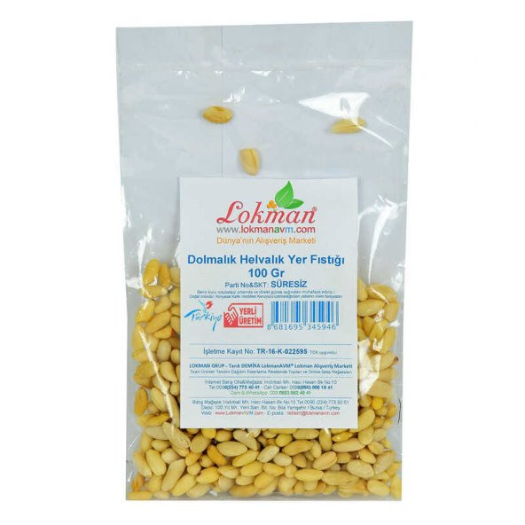 Dolmalık Helvalık Yer Fıstığı 100 Gr Paket - 2