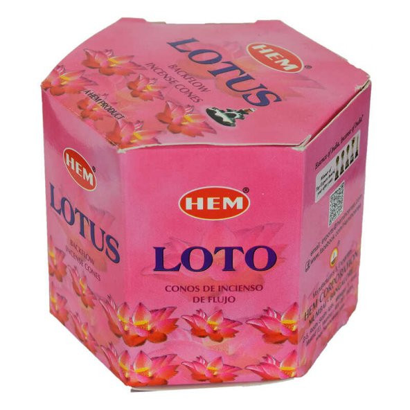 Nilüfer Kokulu 40 Konik Tütsü - Lotus - 10