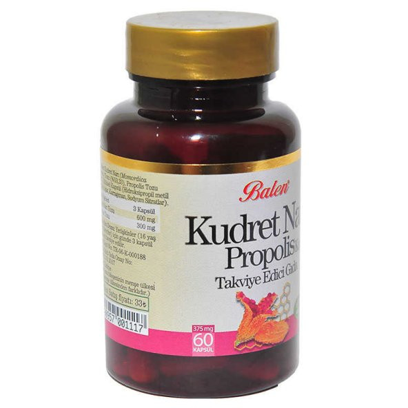 Kudret Narı Propolis 60 Kapsül