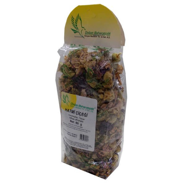 Doğal Hatmi Çiceği, Gül Hatmi 50 Gr Paket - 5