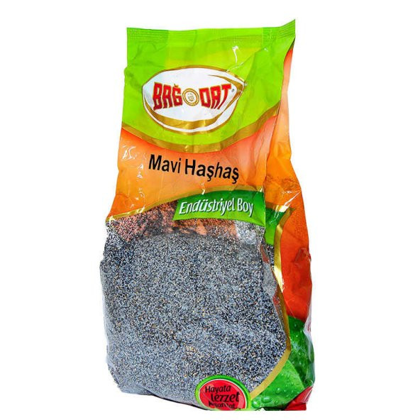 Doğal Tane Haşhaş Mavi 1000 Gr Paket