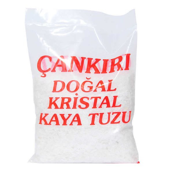 Yemeklik Doğal Kristal Kaya Tuzu Granül Çakıl Çankırı Beyaz 1000 Gr - 7