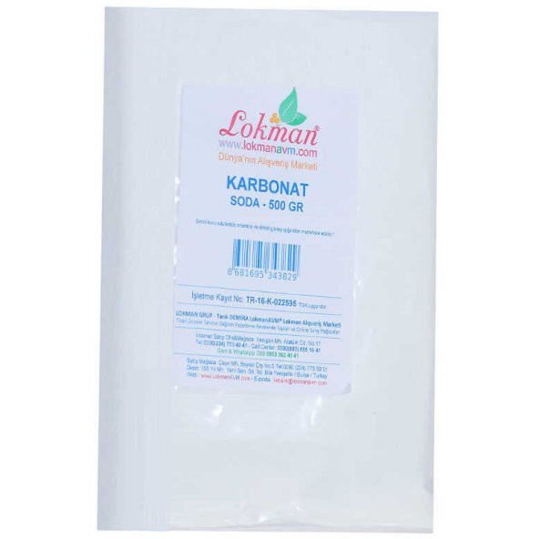 Karbonat Soda 500 Gr Paket - 4