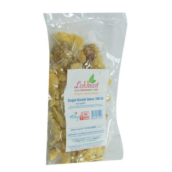 Doğal Günlük Sakızı 100 Gr Paket - 12