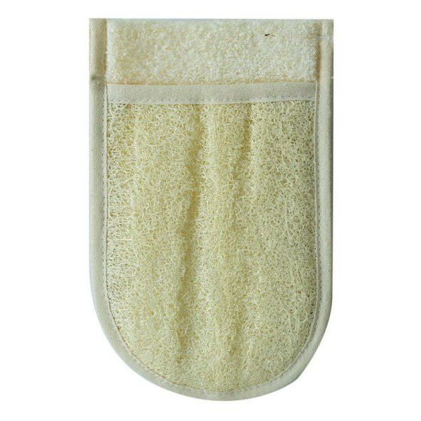 Doğal Kabak Lifli Banyo Duş Eldiveni Kese 15x25 Cm - 3