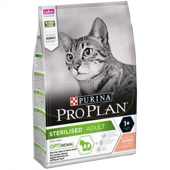 Pro Plan Cat Sterilised Somonlu 10 Kg