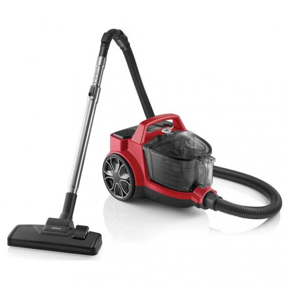 Arzum AR4071 Clean Force Red Cyclone Filtreli Elektrikli Süpürge - Kırmızı