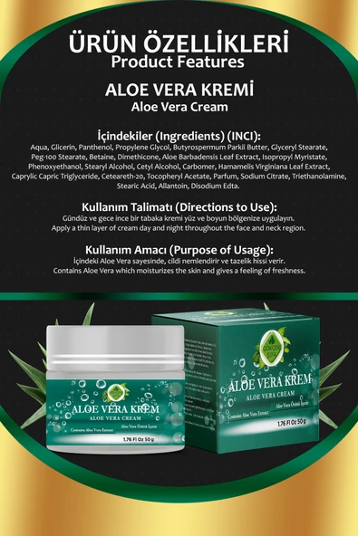 Aloe Vera Krem 50 gr - 2