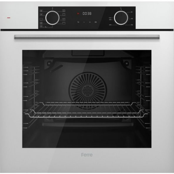 Ferre Fryart Cs Serisi Beyaz Ankastre Cam Set (D064 + CS206 + XE63CB) - Resim 4