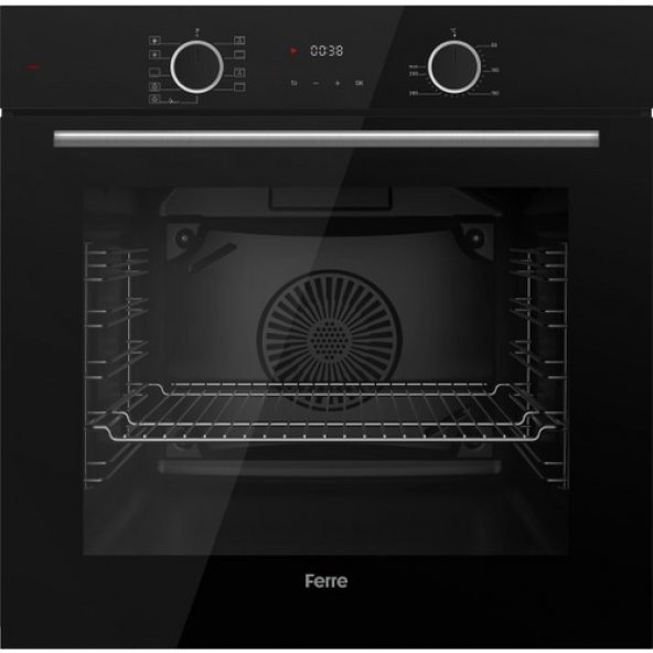 Ferre Fryart Cs Serisi Siyah Ankastre Cam Set (D063 + CS205 + XE63CS) - Resim 4