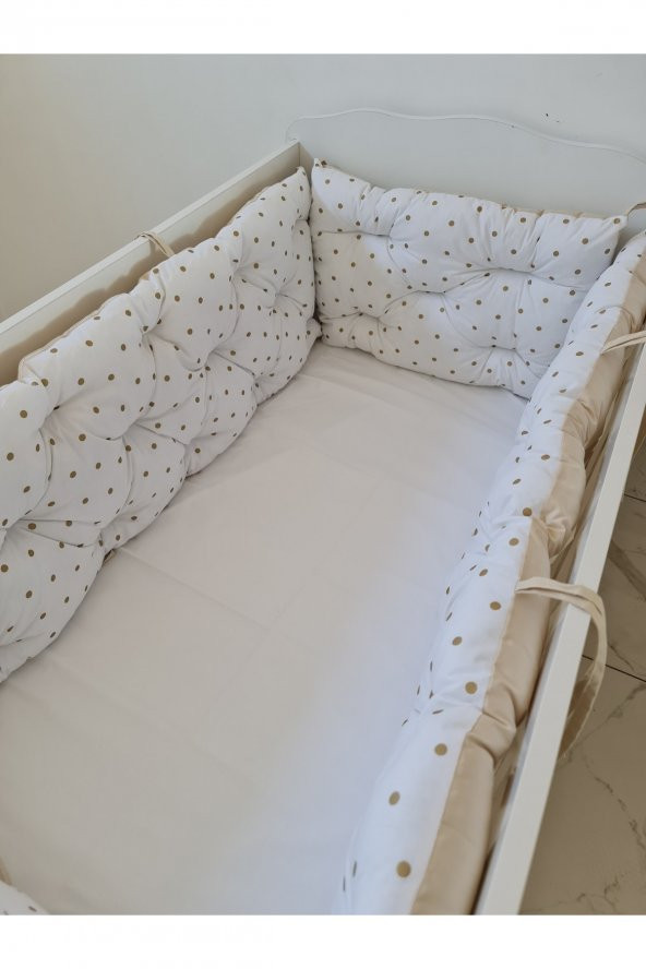 60x120 ÇİFT YÖNLÜ BEŞİK KENAR KORUMA 45cm (YÜKSEKLİK YILAN YASTIK HEDİYELİ) - 3