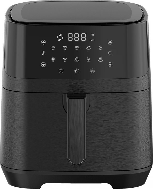 Mi Upany 7L XXL Plus Ekstra Büyük Air Fryer - Siyah