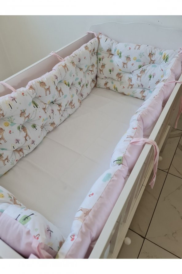 60x120 ÇİFT YÖNLÜ BEŞİK KENAR KORUMA 45cm (YÜKSEKLİK YILAN YASTIK HEDİYELİ) - 3