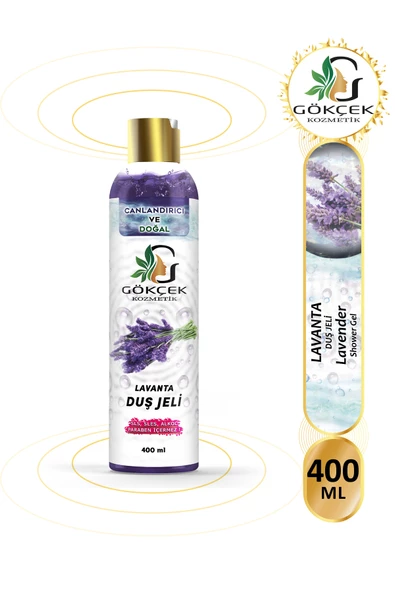 Lavanta Duş Jeli 400 ML (SLS-SLES-Alkol-Paraben İçermez)