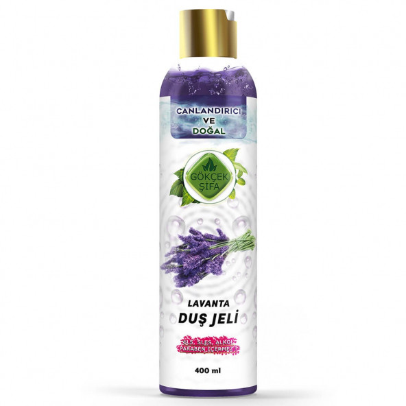 Lavanta Duş Jeli 400 ML (SLS-SLES-Alkol-Paraben İçermez)