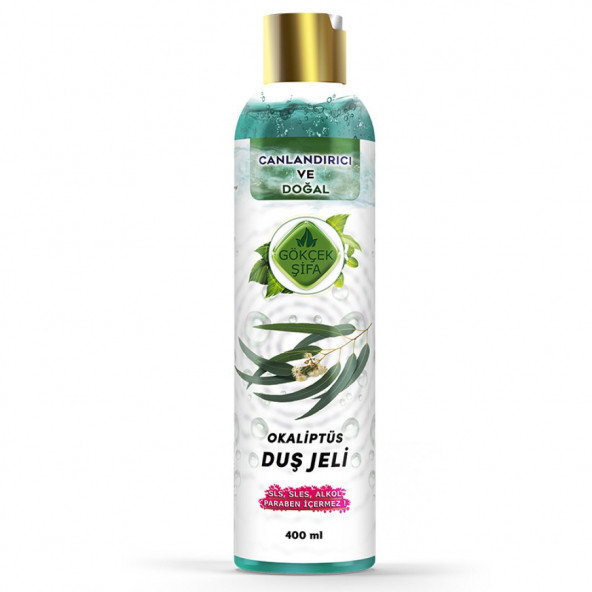 Okaliptus Duş Jeli 400 ML (SLS-SLES-Alkol-Paraben İçermez)