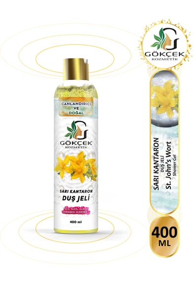 Sarı Kantaron Duş Jeli 400 ML (SLS-SLES-Alkol-Paraben İçermez)