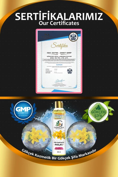 Sarı Kantaron Duş Jeli 400 ML (SLS-SLES-Alkol-Paraben İçermez) - 3