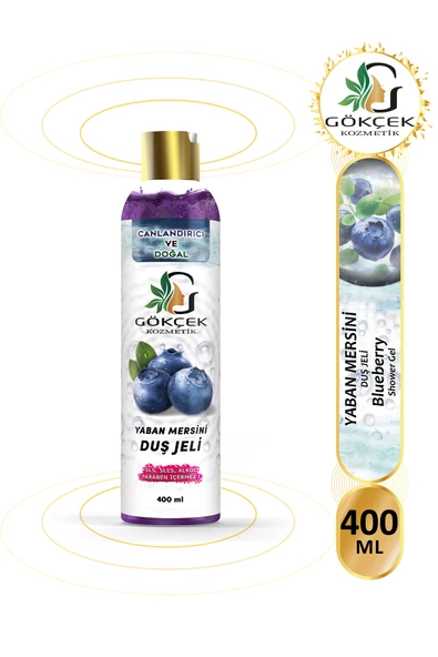 Yaban Mersini Duş Jeli 400 ML (SLS-SLES-Alkol-Paraben İçermez)