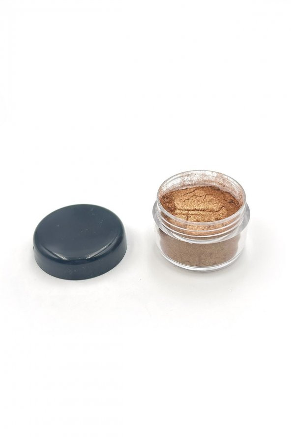Sim Glitter, Göz Simi, Göz Farı Yüz ve Vücut Parıltısı, Party Glitter Makyaj Simi 5 ML Micro Copper - 2
