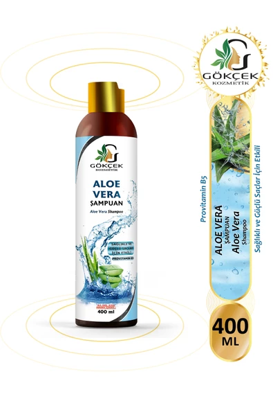 Aloe Vera Şampuan 400 ML (SLS-SLES-Alkol-Paraben İçermez)