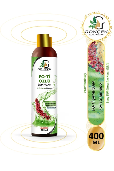 Fo-Ti Şampuan 400 ML (SLS-SLES-Alkol-Paraben İçermez)