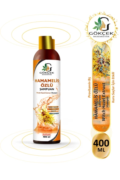 Hamamelis Şampuan 400 ML (SLS-SLES-Alkol-Paraben İçermez)