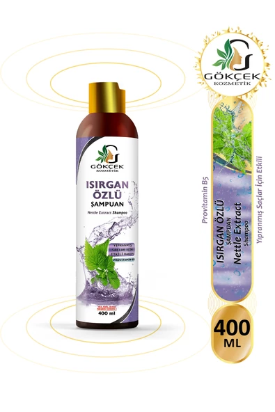 Isırgan Cevizi Şampuan 400 ML (SLS-SLES-Alkol-Paraben İçermez)