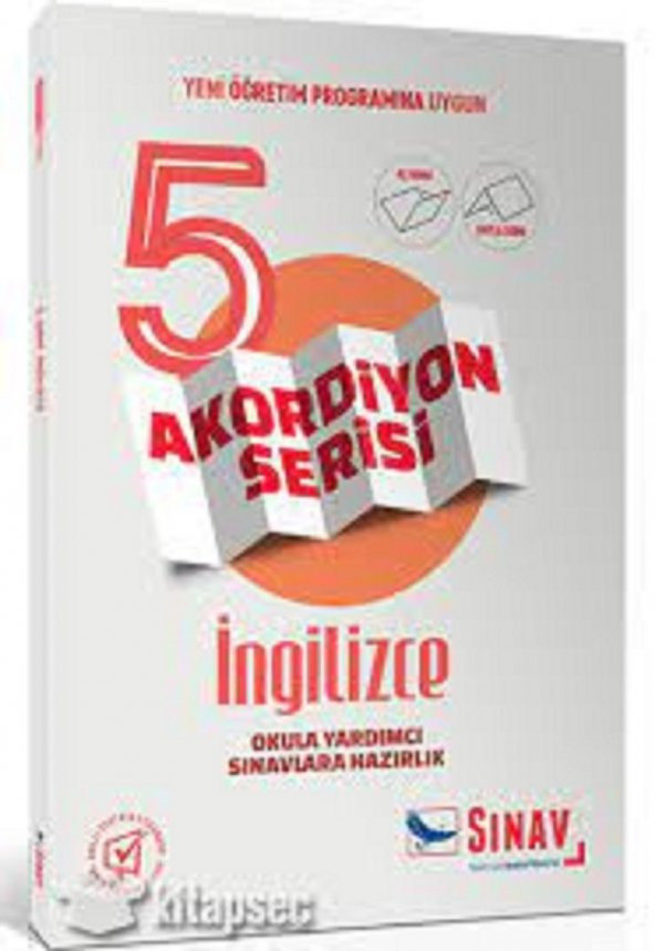 Sınav - 5 Sınıf İngilizce Akordiyon Serisi