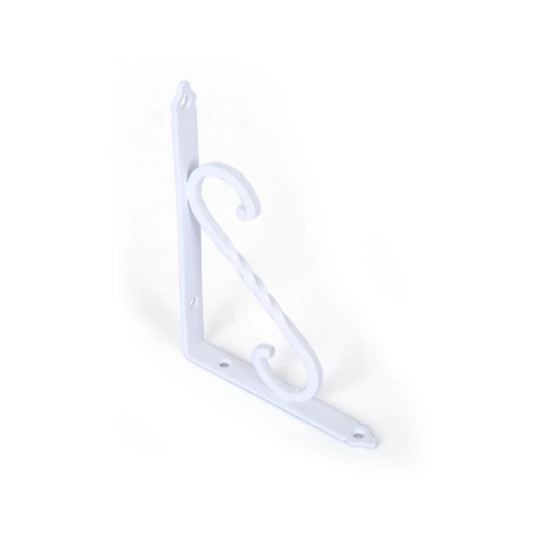 Ferforje Raf Altı Ayağı  Beyaz 15x23 cm ürün görseli