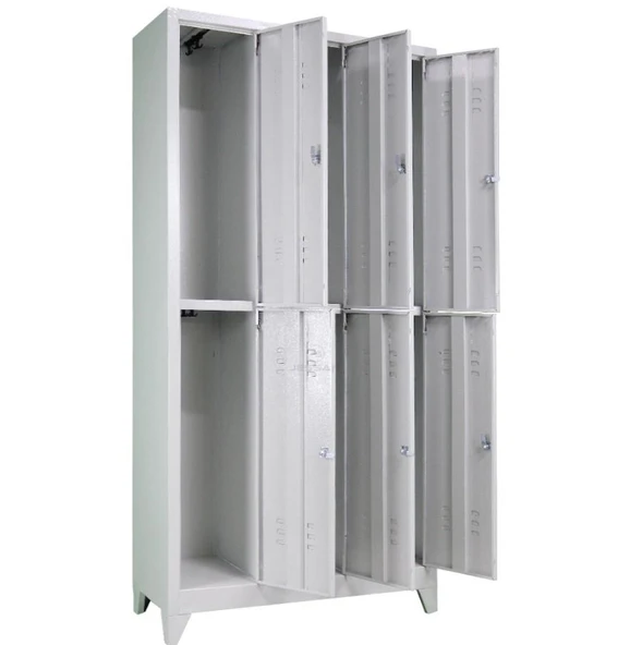 Ofis Standart 6'lı Soyunma Dolabı - Resim 4