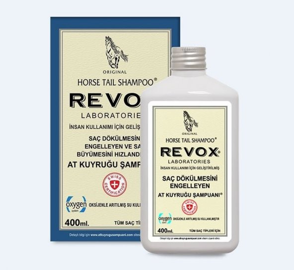 Revox At Kuyruğu Şampuanı 400 ml- 2 adet