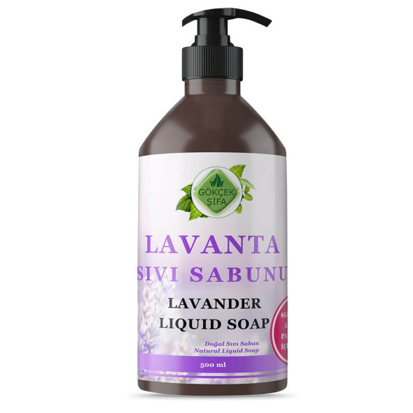 Lavanta Sıvı Sabunu 500 ML (SLS-SLES-Alkol-Paraben İçermez)