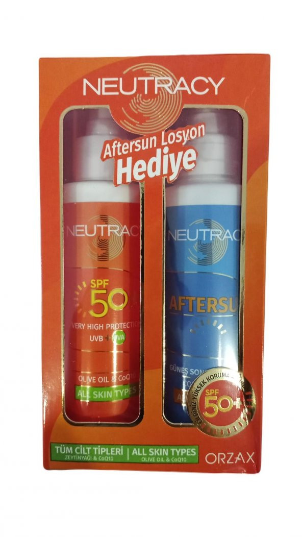Neutracy Güneş Koruyucu Set Tüm Ciltler İçin - Güneş Losyonu SPF50+ 150 ml - Aftersun Losyon 150 ml 8697595872215 - 2