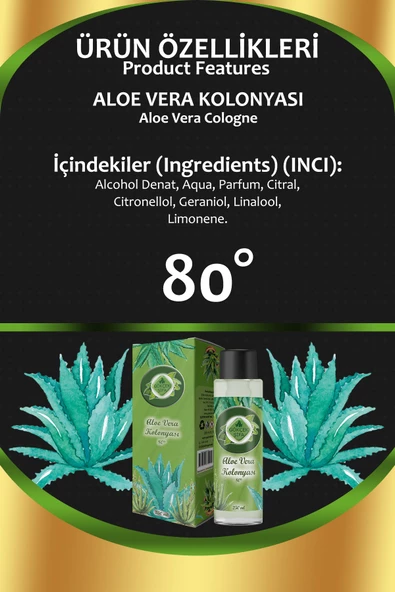Aloe Vera Kolonyası 250 ML - 2