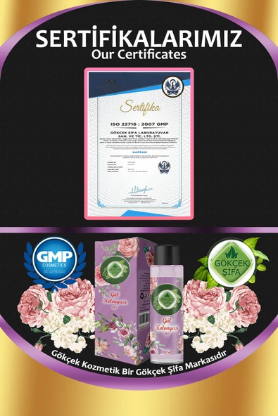 Gül Kolonyası 250 ml - Resim 3