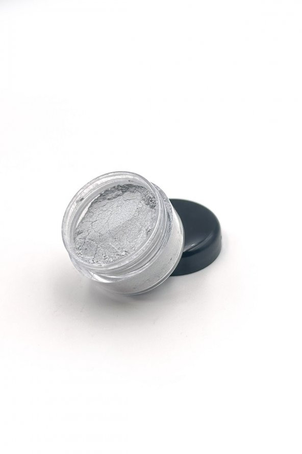 Sim Glitter, Göz Simi, Göz Farı Yüz ve Vücut Parıltısı, Party Glitter Makyaj Simi 5 ML Card Silver - 2