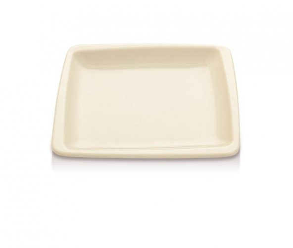 Güral Porselen Orlando Düz Tabak 22x22cm GBSORD22X22DU