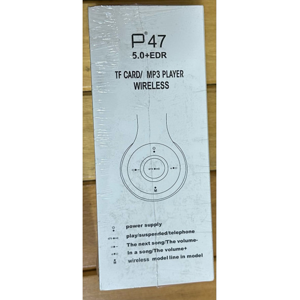 P47 WİRELESS KABLOSUZ KULAKLIK - 4