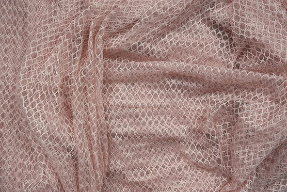 ORKİDE PUDRA RENK TEK KANAT Hazır dikilmiş Pileli Fon Perde 300*260 cm ürün görseli 1