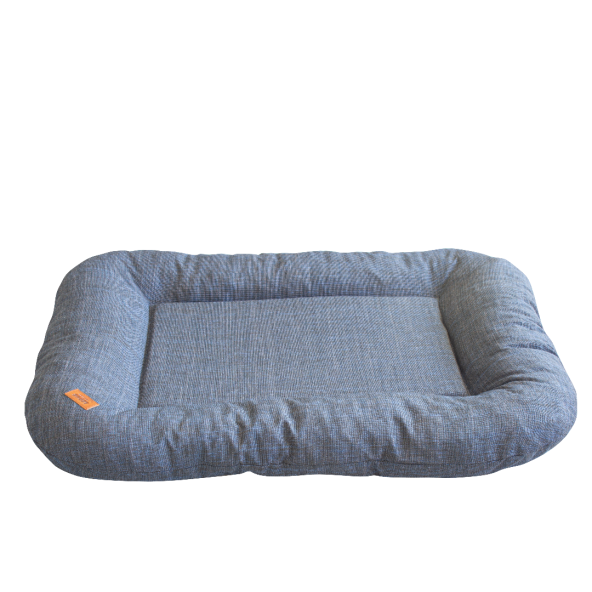Lepus Air Cushion İç Mekan Kedi Köpek Yatağı Lacivert L-(66x102x10)cm