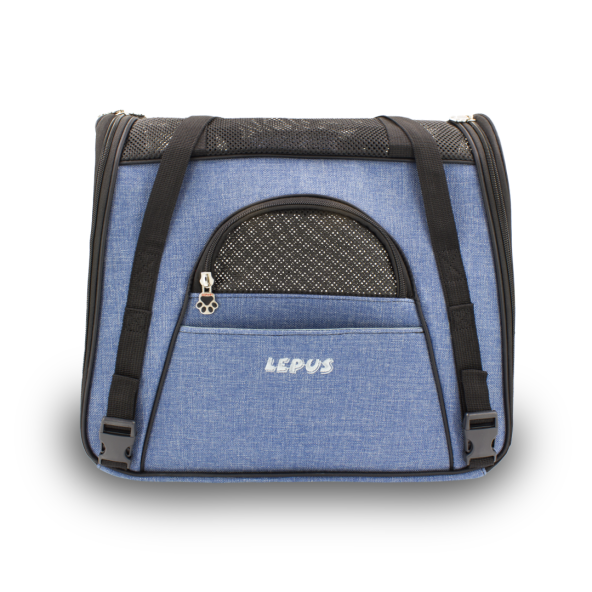 Lepus Roomy Bag Kedi ve Köpek Taşıma Çantası Mavi (43x23x38)cm