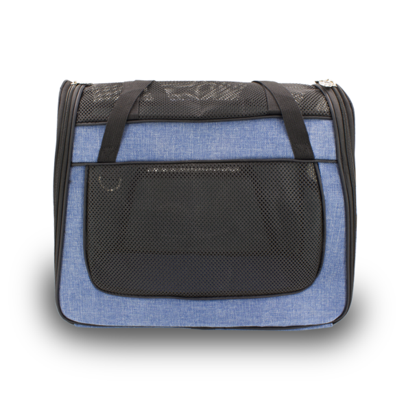 Lepus Roomy Bag Kedi ve Köpek Taşıma Çantası Mavi (43x23x38)cm - 2